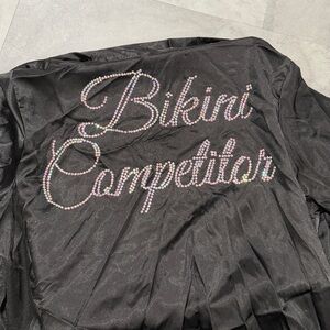 Black Bikini Competitor Robe